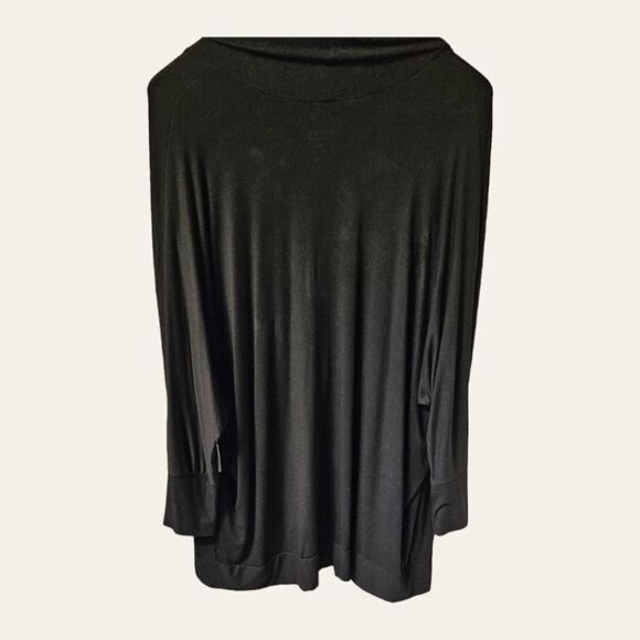 TORRID Slub Black Open Front Sweater Cardigan 1X - Picture 11 of 17